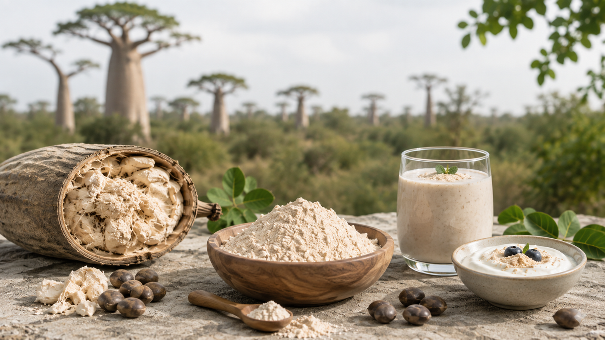Baobab-Pulver: Anwendung, Geschmack & Dosierung