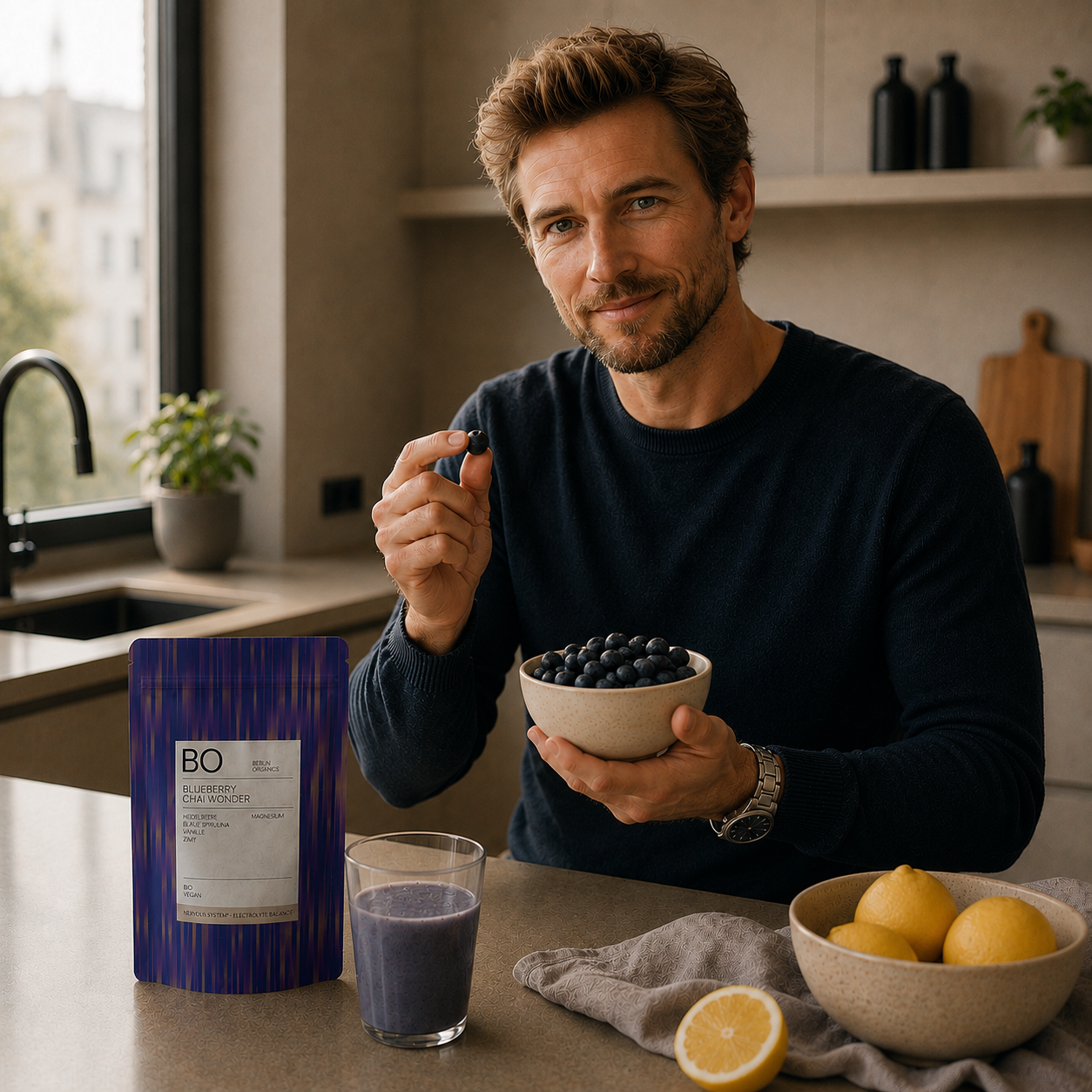 
                  
                    Blueberry Chai Wonder
                  
                