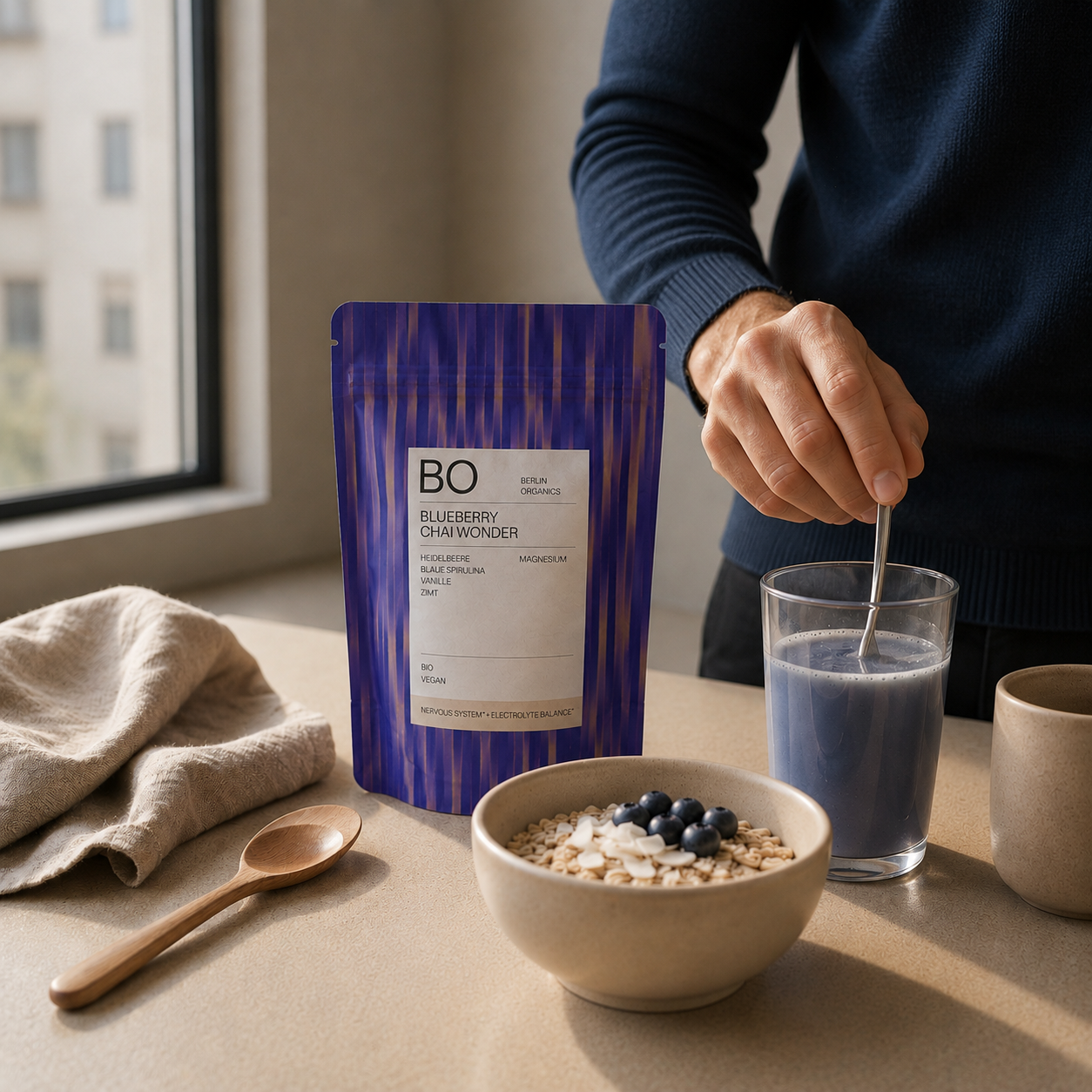 
                  
                    Blueberry Chai Wonder
                  
                